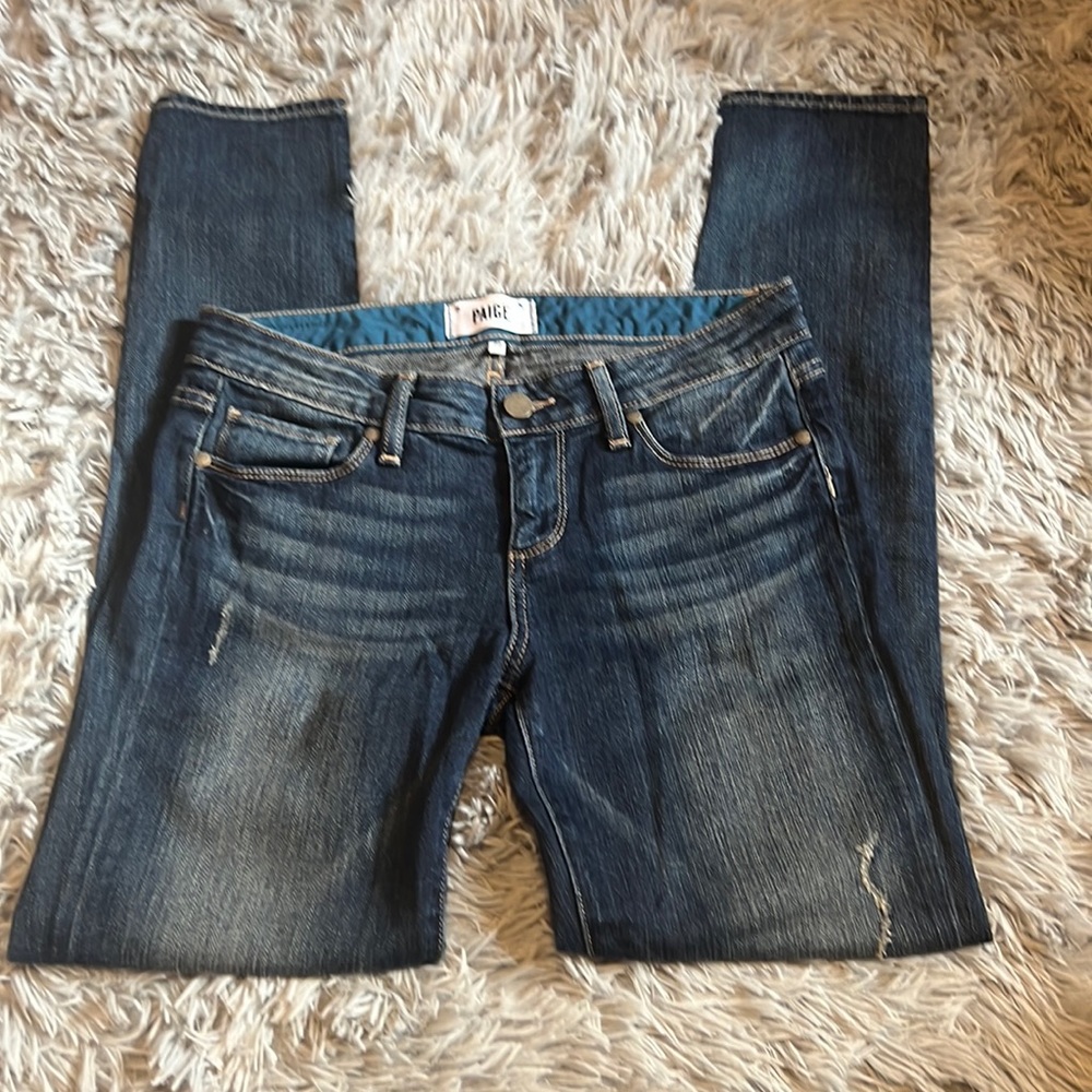 PAIGE Skyline Ankle Peg Jeans